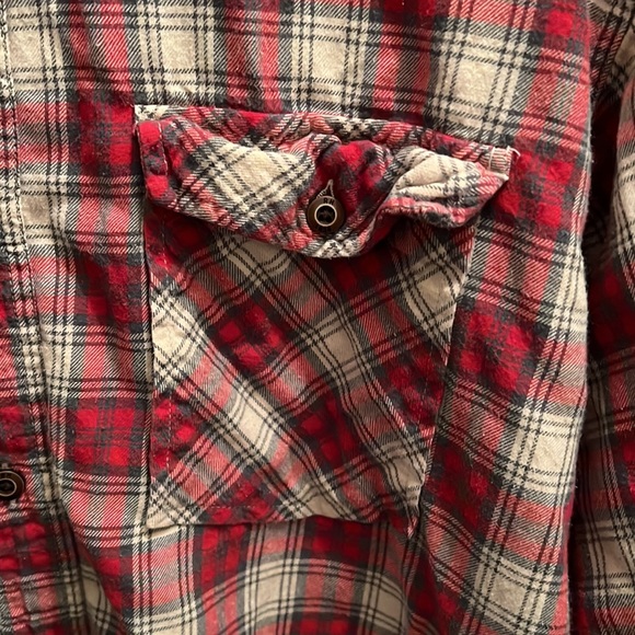 Flannel Style Button Down - Picture 2 of 3